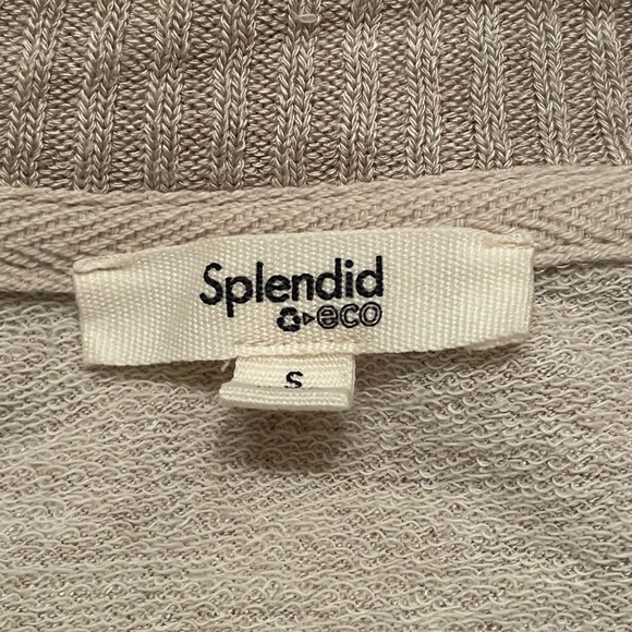 Splendid Eco Dream Slub Bubble Pullover - Picture 3 of 4